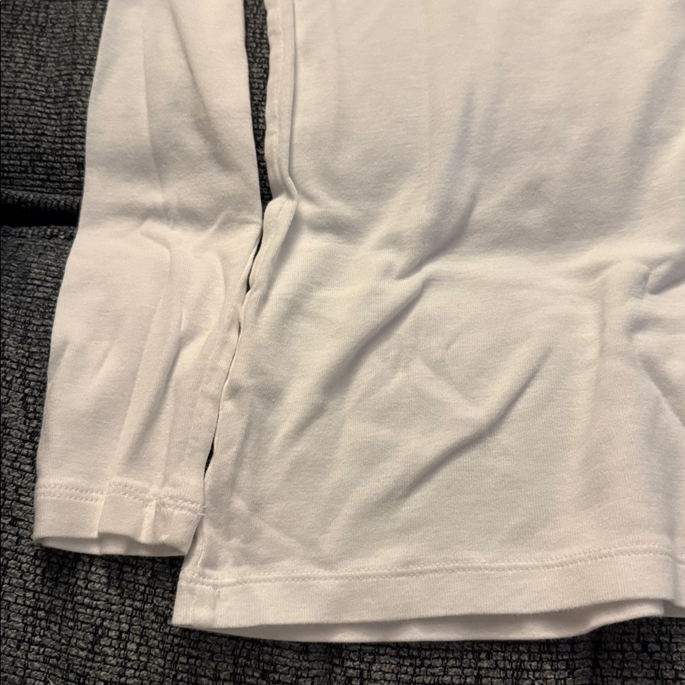 GAP Cream/White Favorite Crew Shirt - Size Small - Picture 12 of 15